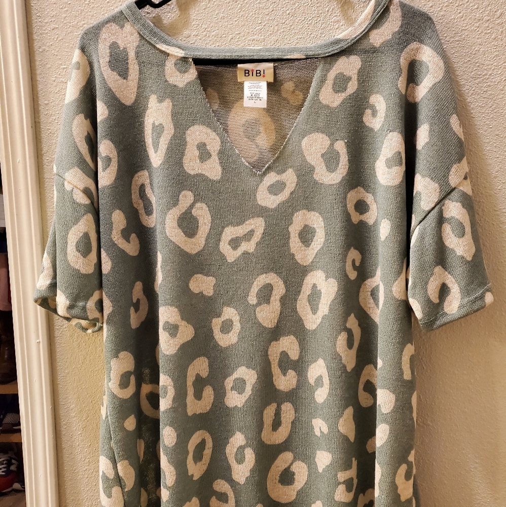 Cheetah Print Top